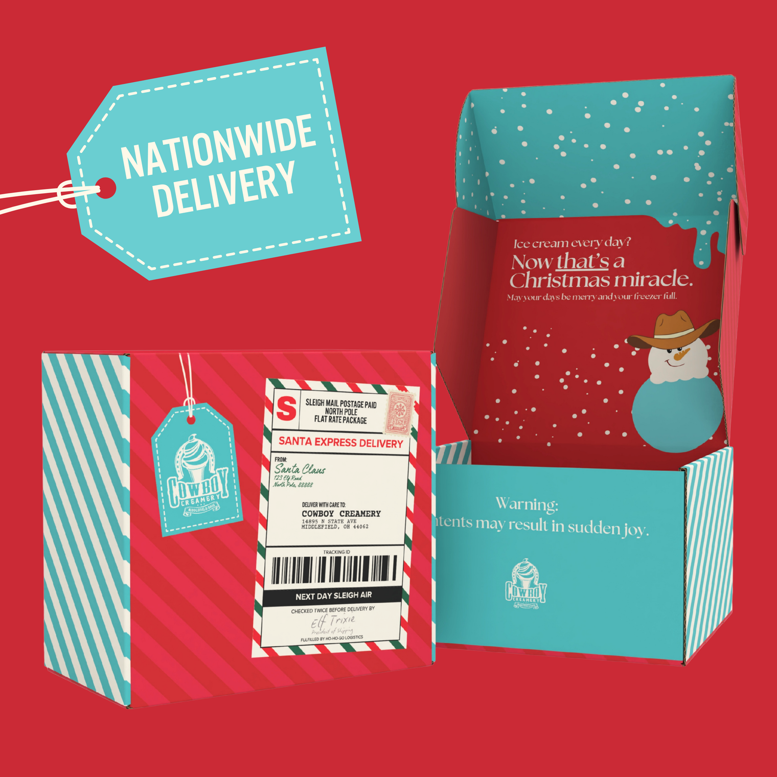 24 Days of Ice Cream Advent Calendar - 2025 (Nationwide Shipping)