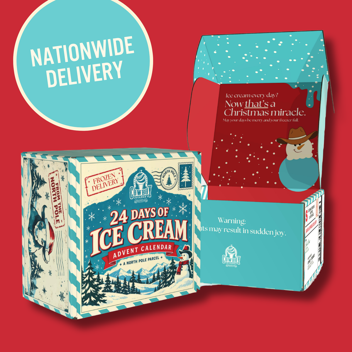 24 Days of Ice Cream Advent Calendar - 2026 (Nationwide Shipping)