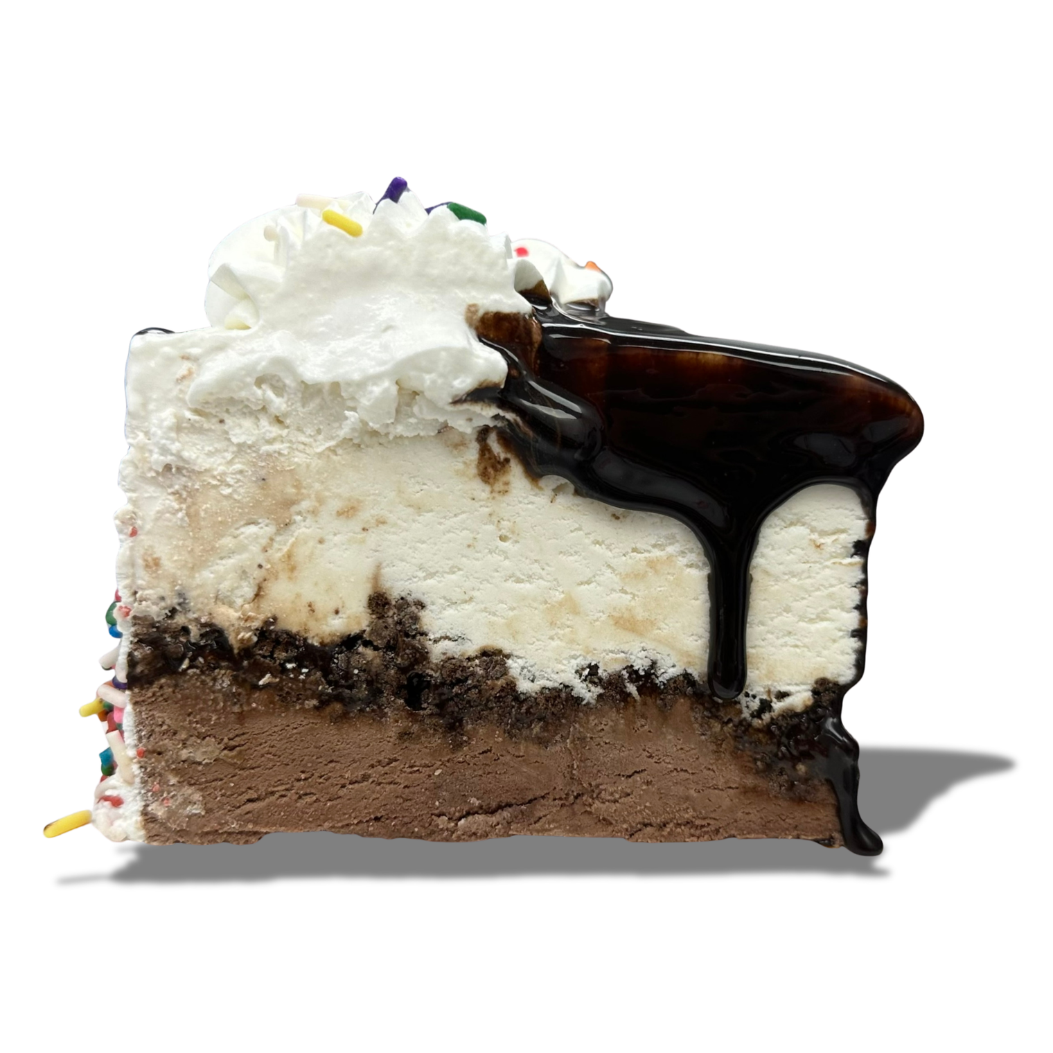 Non-Dairy Chocolate & Vanilla 8'' Ice Cream Cake - Nationwide Delivery