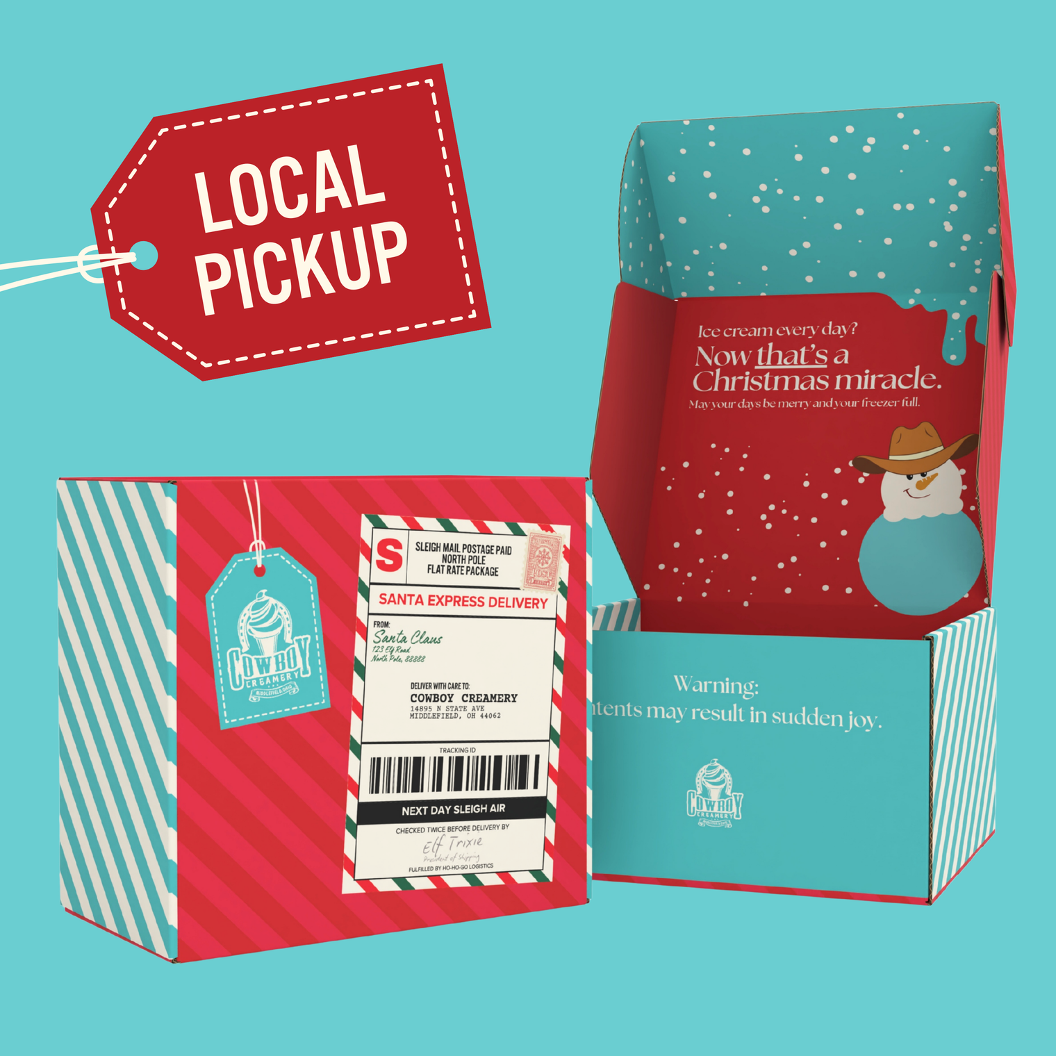 24 Days of Ice Cream Advent Calendar - 2025 (Local Pickup)