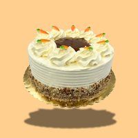 Caramel Carrot Cake 8" Ice Cream Cake - Free Nationwide Delivery