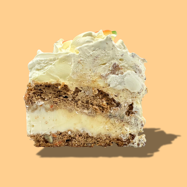 Caramel Carrot Cake 8" Ice Cream Cake - Free Nationwide Delivery