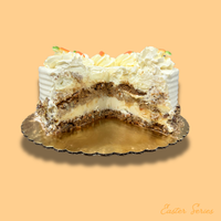 Caramel Carrot Cake 8" Ice Cream Cake - Free Nationwide Delivery