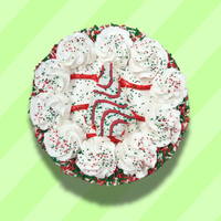 Christmas Tree Cake 8'' Ice Cream Cake (December Delivery) - Free Nationwide Delivery