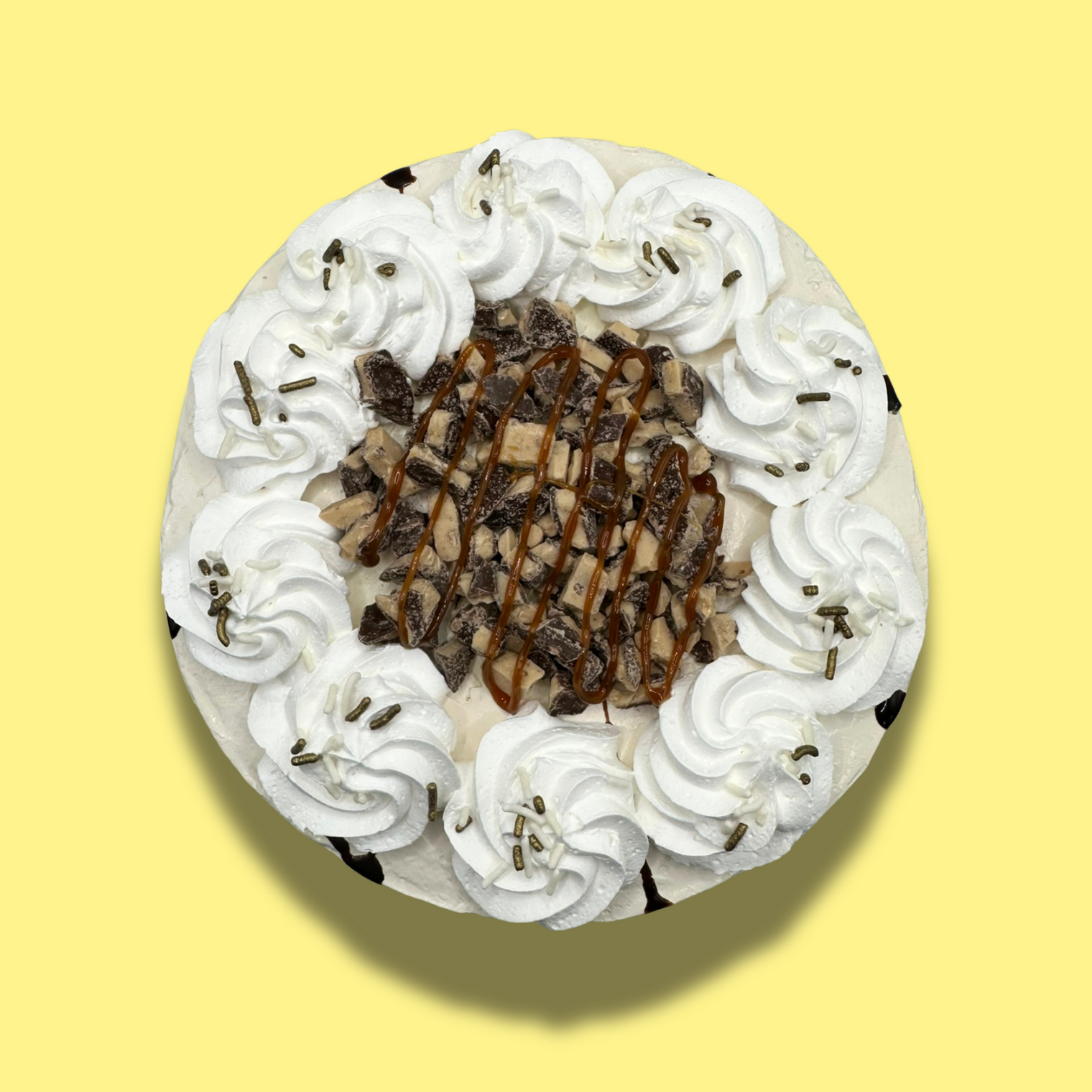 Coffee & Toffee 8'' Ice Cream Cake - Nationwide Delivery