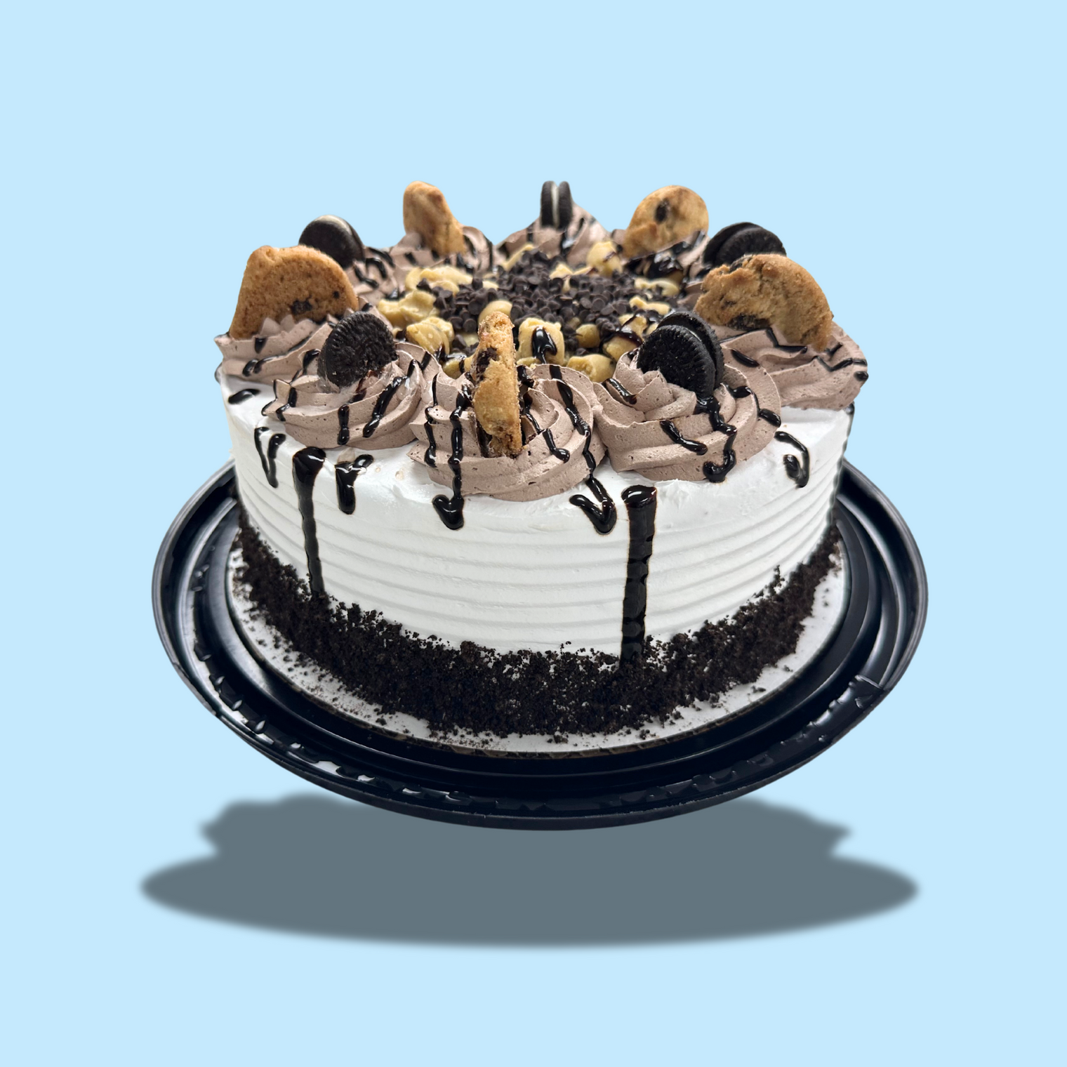 Chocolate Chip Cookie Dough 8'' Ice Cream Cake - Nationwide Delivery