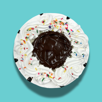 Chocolate & Vanilla 8'' Ice Cream Cake - Nationwide Delivery
