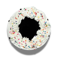 Non-Dairy Chocolate & Vanilla 8'' Ice Cream Cake - Nationwide Delivery