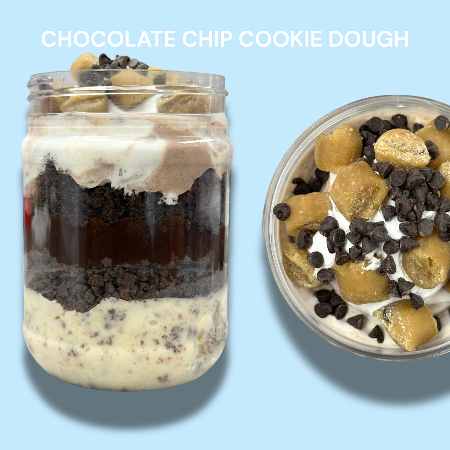 Ice Cream Cake In a Jar 10-Pack Box (Choose Your Flavors) - Free Nationwide Shipping