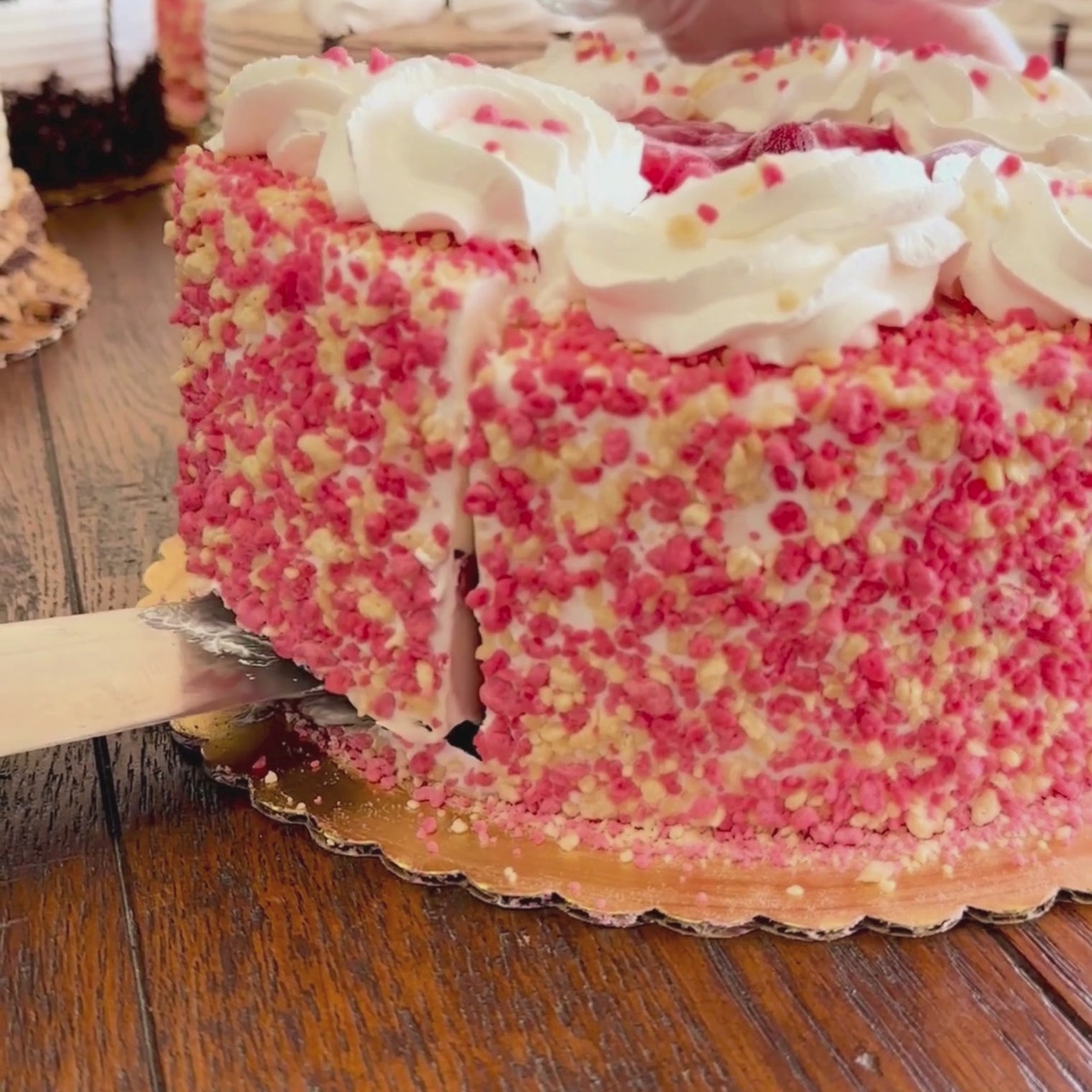Strawberry Shortcake 8'' Ice Cream Cake - Free Nationwide Delivery